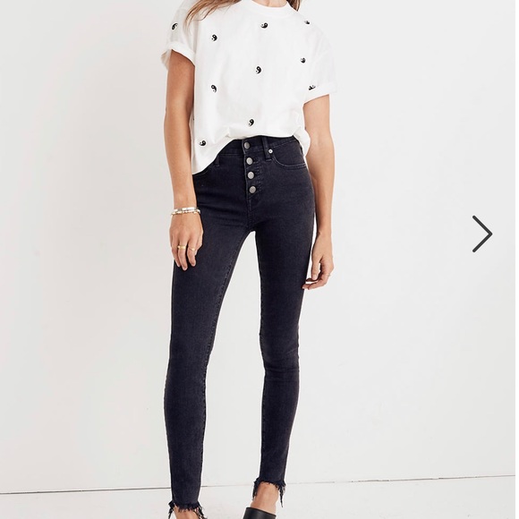 Madewell Pants - Madewell 9" Mid-Rise Skinny Jeans